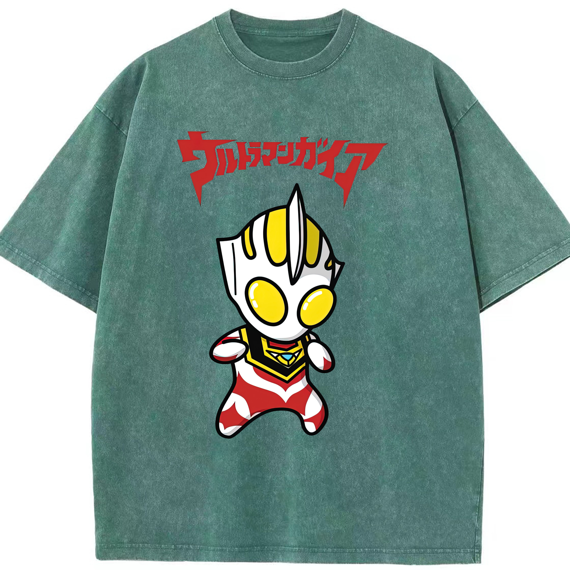 （画像用） ウルトラマン Ultraman 綿100% ヴィンテージ風 半袖Tシャツ（フロントプリント）